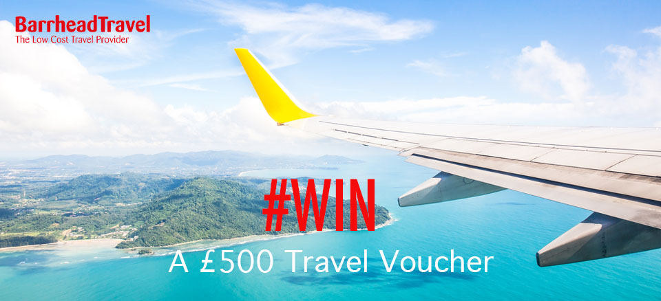 Win a £500 travel voucher