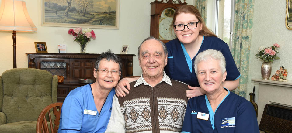 Lanarkshire man praises health and social care team