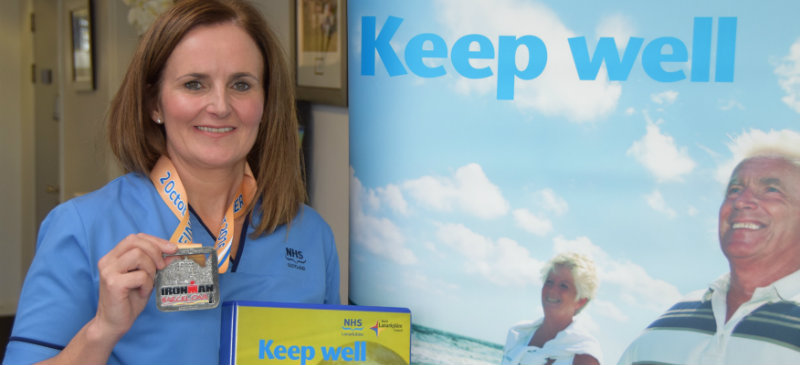 Nurse practises what she preaches by becoming an ‘Ironman’ Nurse practises what she preaches by becoming an 'Ironman'