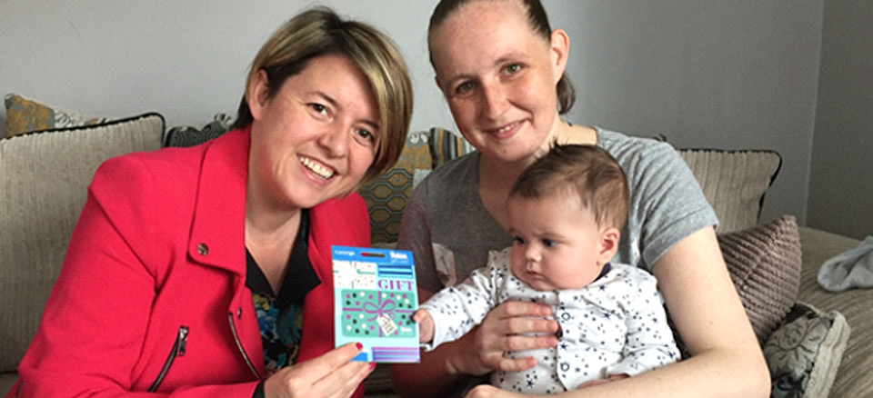 Mum wins bookbug prize