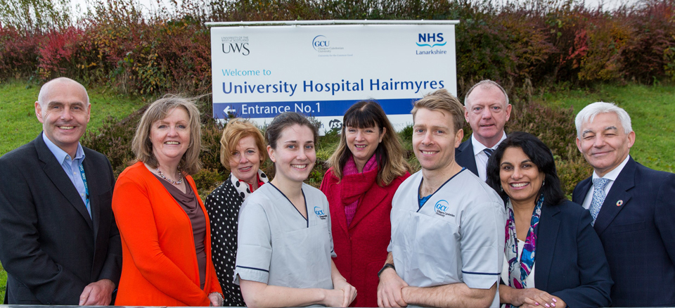 Three Lanarkshire hospitals seal university status