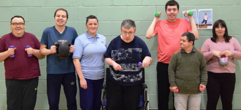 Specially-designed exercise classes an ideal fit for adults with learning disabilities