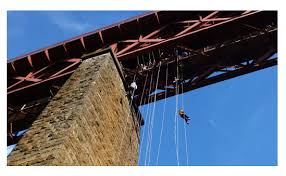 Forth rail bridge abseil – Sunday 21 October